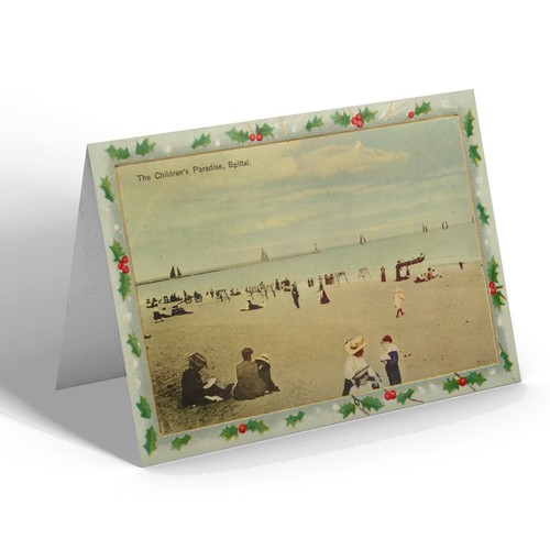 Xmas notelet vintage - xmas,