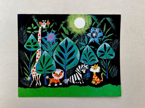 Vtg unused mary blair xmas - mary,