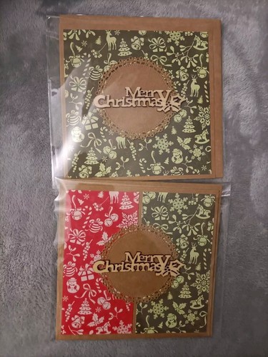 Handmade christmas cards - x,