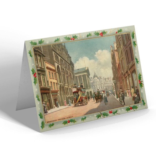 Xmas notelet vintage - xmas,