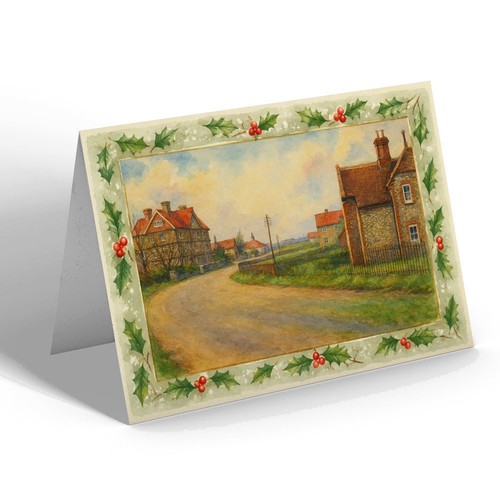 Xmas notelet eden hall - -,