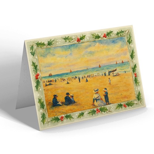 Xmas notelet the children - notelet,