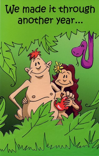Funny our anniversary - anniversary, card