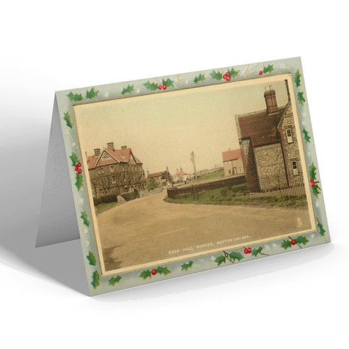 Christmas card vintage norfolk - christmas,