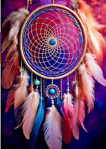 Native amercian dreamcatcher - native,
