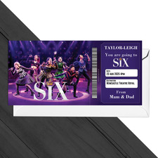 Six The Musical Ticket You're