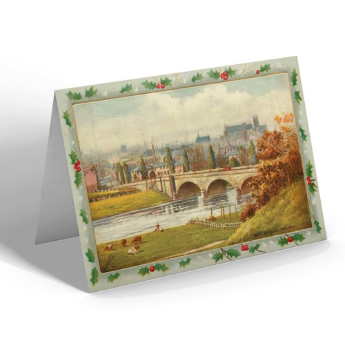 Christmas card vintage - card,